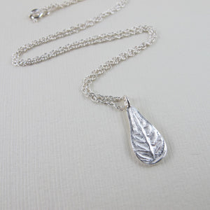 Rainforest fern short necklace from the Tonquin Trail in Tofino, BC - Swallow Jewellery