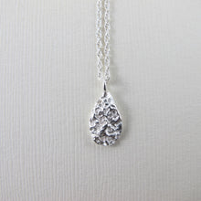 Load image into Gallery viewer, Whale bone imprinted short necklace from Victoria, BC - Swallow Jewellery