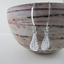 Load image into Gallery viewer, Rainforest fern dangle earrings from the Tonquin Trail in Tofino, BC - Swallow Jewellery