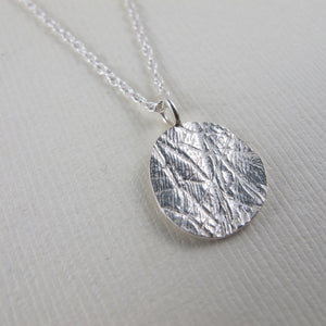 Single charm palm print necklace - gift package available! - Swallow Jewellery