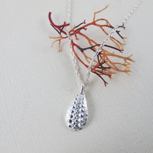 Load image into Gallery viewer, Sea urchin imprinted necklace from Middle Beach, Tofino - Swallow Jewellery