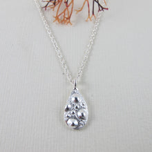 Load image into Gallery viewer, Sea urchin imprinted short necklace from McKenzie Beach, Tofino - Swallow Jewellery