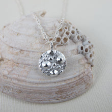 Load image into Gallery viewer, Sea urchin imprinted short necklace from McKenzie Beach, Tofino - Swallow Jewellery