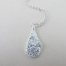 Load image into Gallery viewer, Coral imprinted long necklace from Tofino, Vancouver Island - Swallow Jewellery