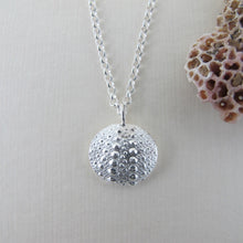 Load image into Gallery viewer, Sea urchin imprinted long necklace from Middle Beach, Tofino - Swallow Jewellery