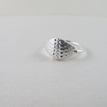 Load image into Gallery viewer, Sea urchin imprinted ring from Middle Beach, Tofino - Swallow Jewellery