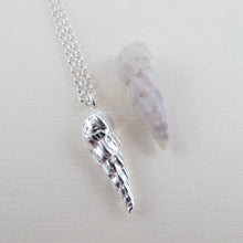 Load image into Gallery viewer, Spiral Shell imprinted short necklace from Bear Beach, Jaun de Fuca Trail by Swallow Jewellery